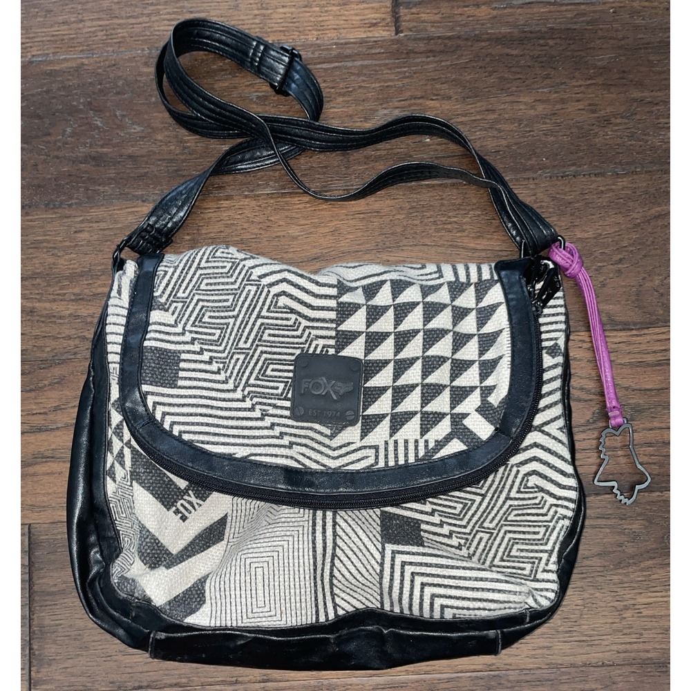 Fox Racing Purse‎ Black Chevron